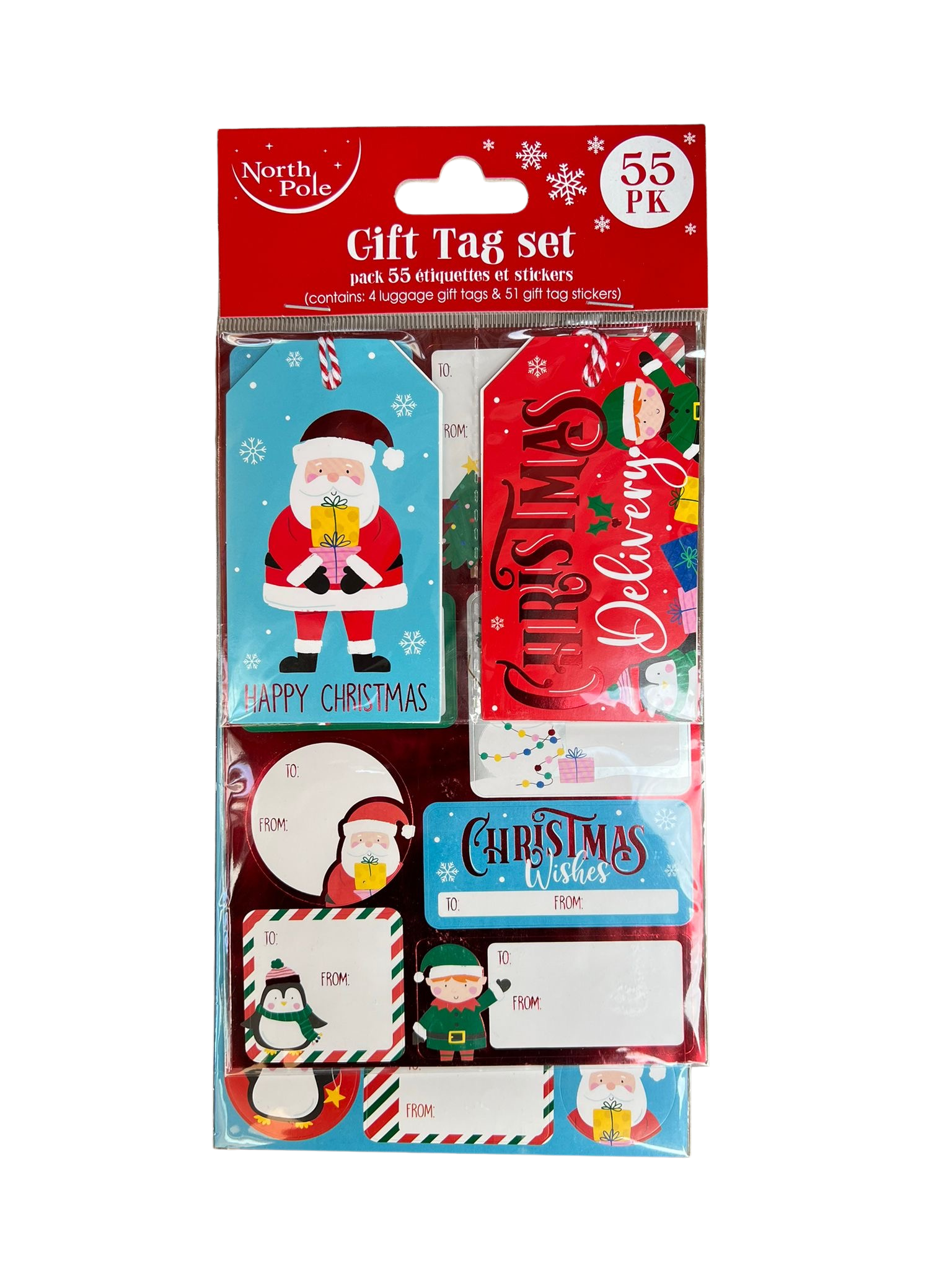 Gift tag set pack of 55