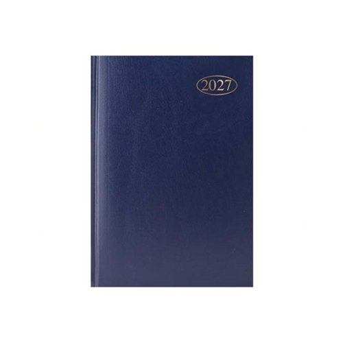 A4 2027 Week to View Diary - Blue Pack of 1