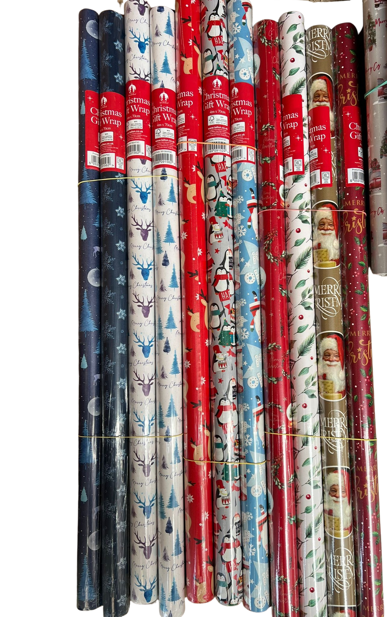 Christmas wrapping paper 4m