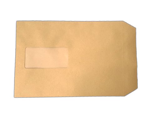 C5 Envelopes Manilla Window 90gsm(500)