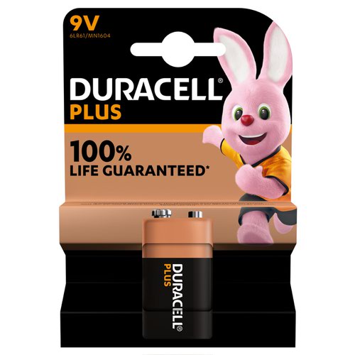 Duracell 9v pack of 1