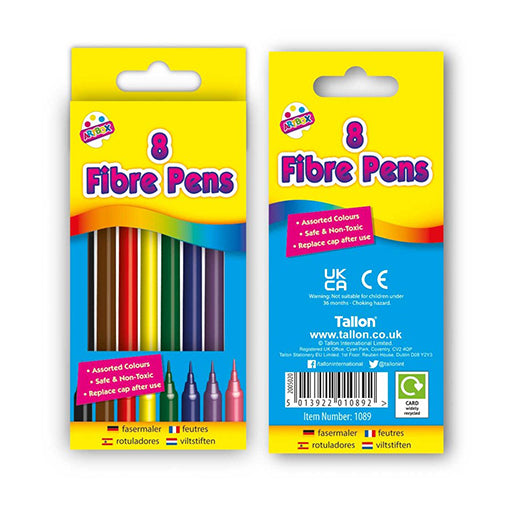 Felt Tip Pens pack of 8
