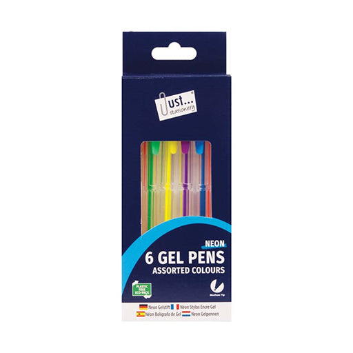 Neon Gel pack of 6