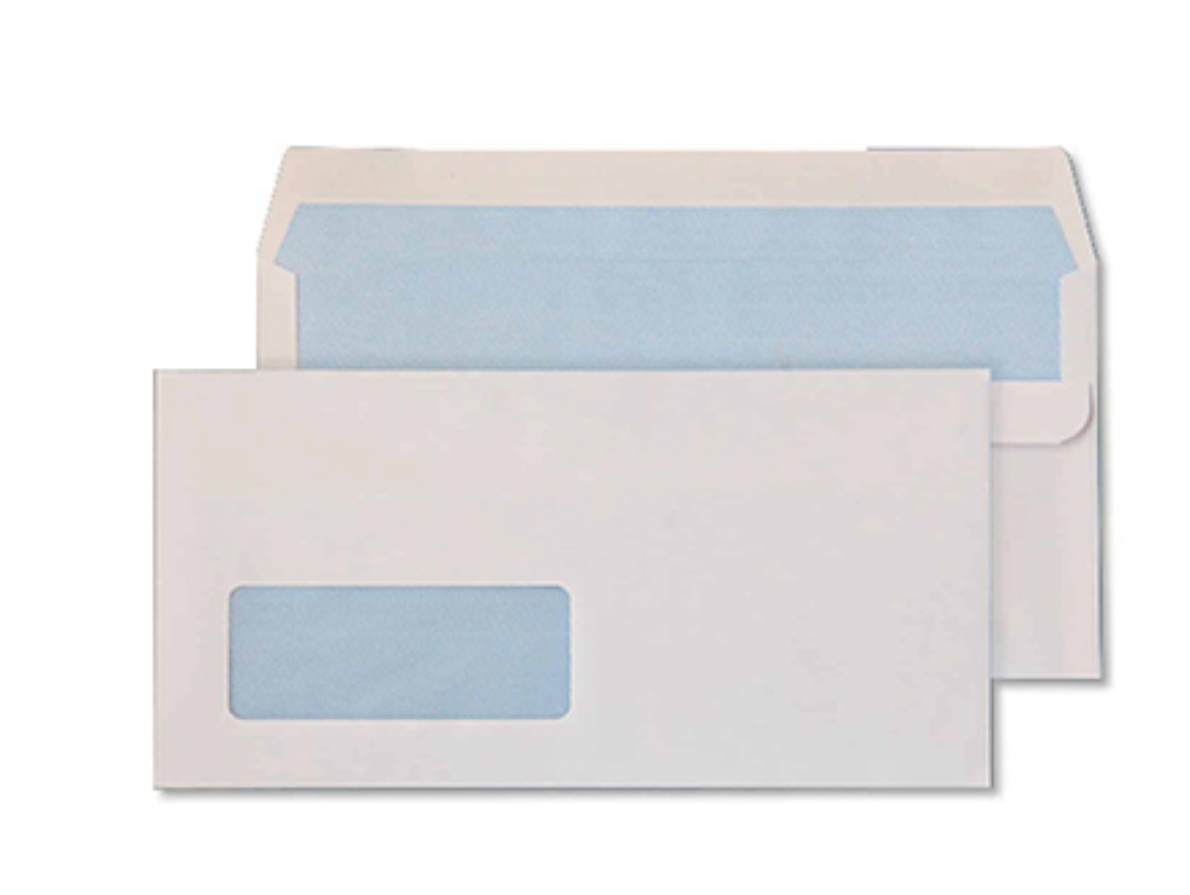 DL window white pack of 25 x 6