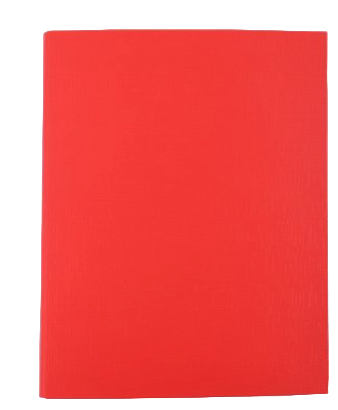 A4 25mm 2 Ring Binder Red pack of 10