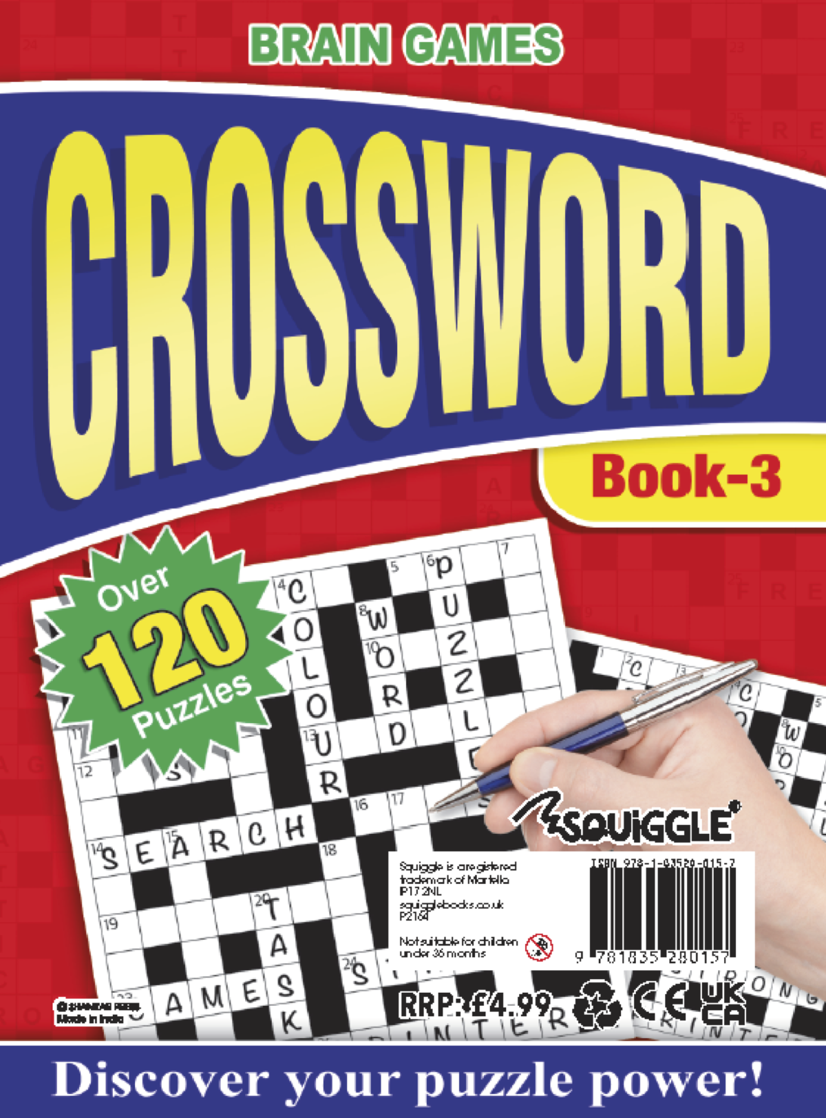 Crossword Puzzle Book pack of 1