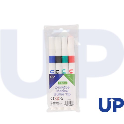 Dry Wipe Marker assorted pack of 4