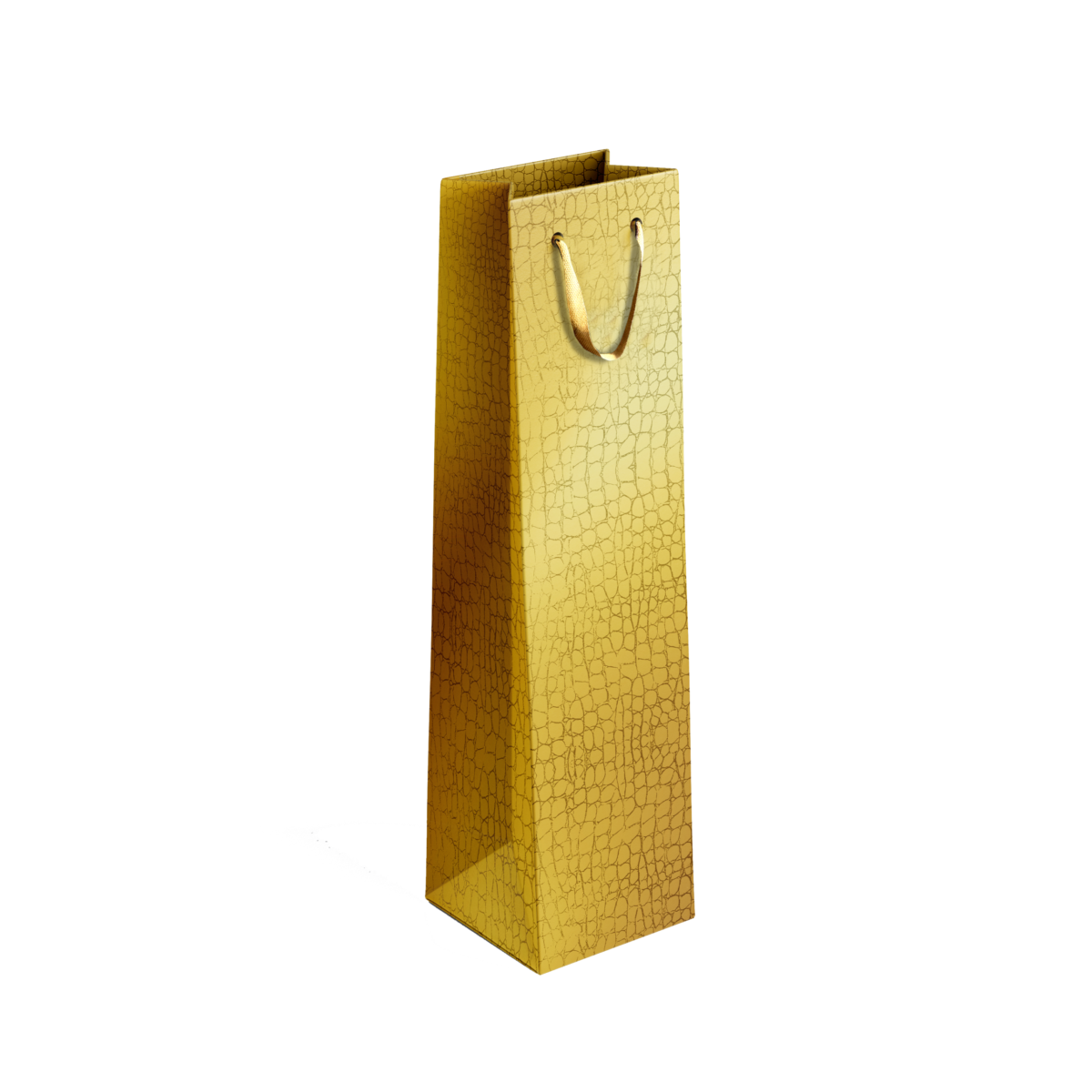 Embossed Metallic Gift Bag Gold or Silver pack of 6