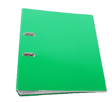 A4 70mm Lever Arch File Green pack of 10