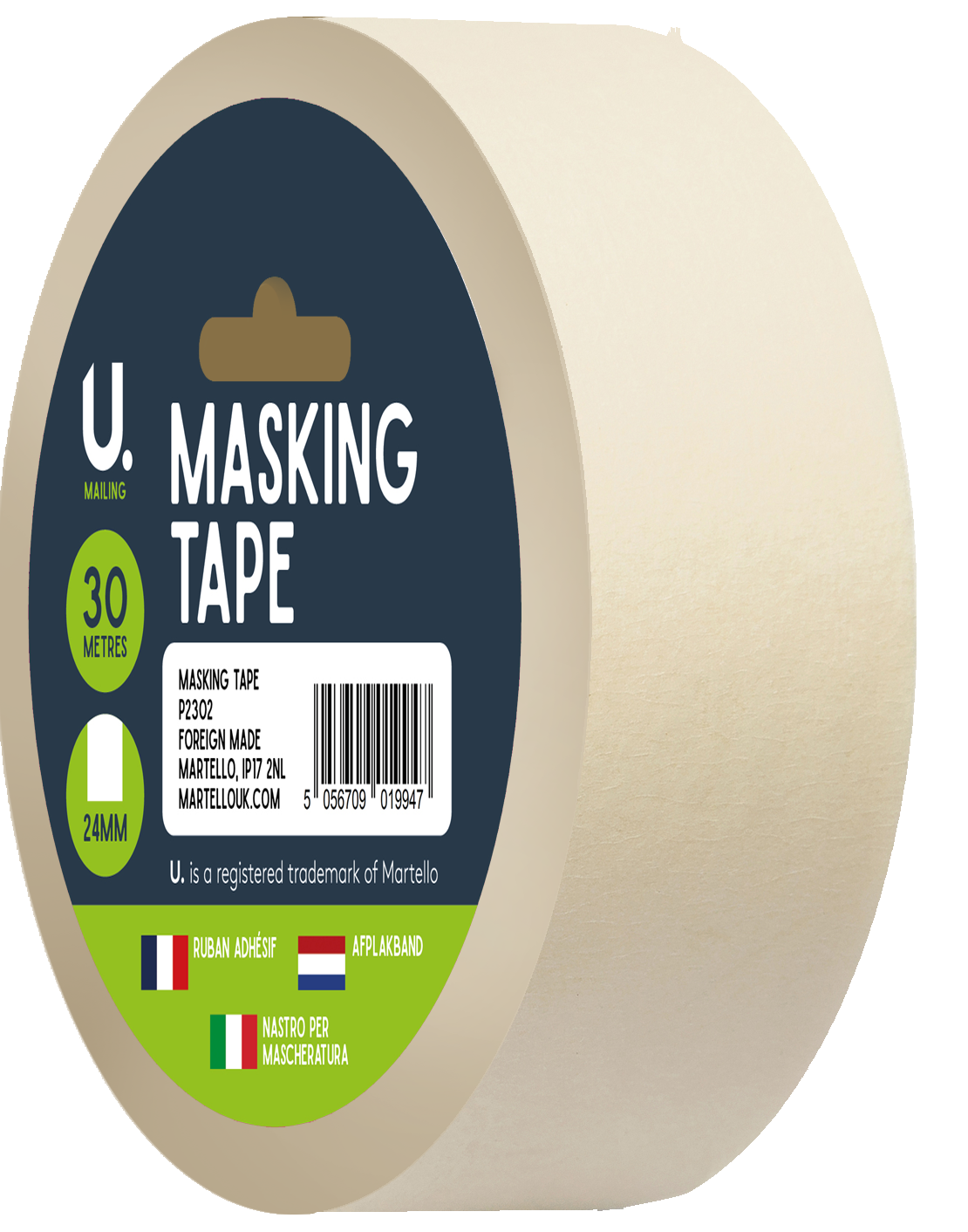 Masking Tape 50mm x 15m pack of 1