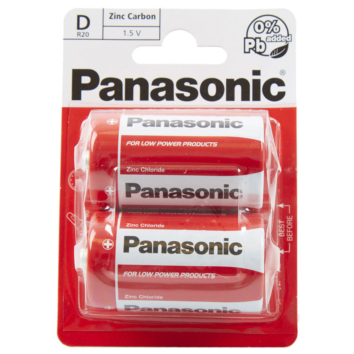 Panasonic D Pack of 2