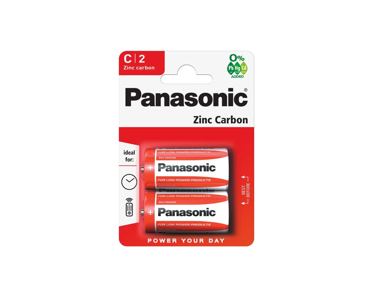 Panasonic C/R14 Pack of 2