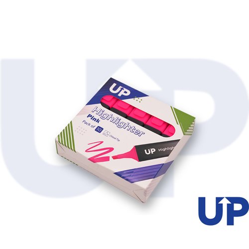 Highlighter pack of 10 (Pink)