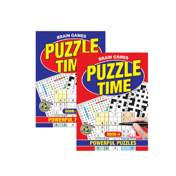 Puzzle Time Puzzle Book pack of 1